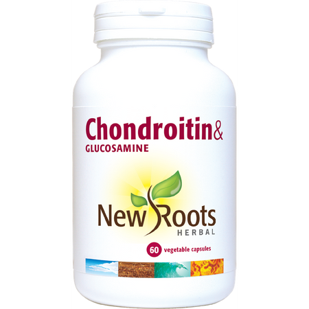New Roots Chondroitin & Glucosamine 60 Capsules- Lillys Pharmacy and Health Store