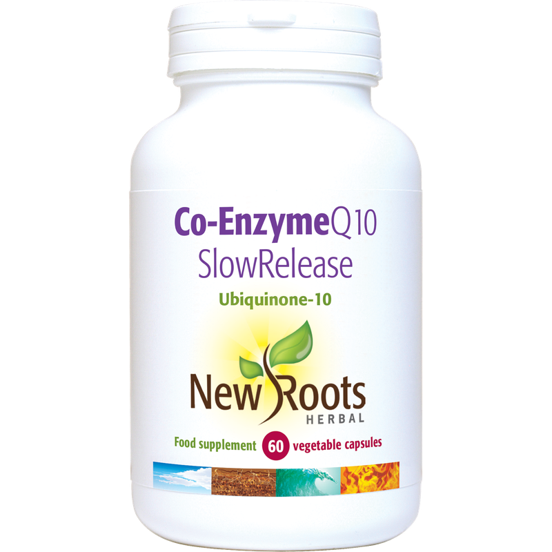 New Roots Co-Enzyme Q10 Slow Release 60 Capsules- Lillys Pharmacy and Health Store