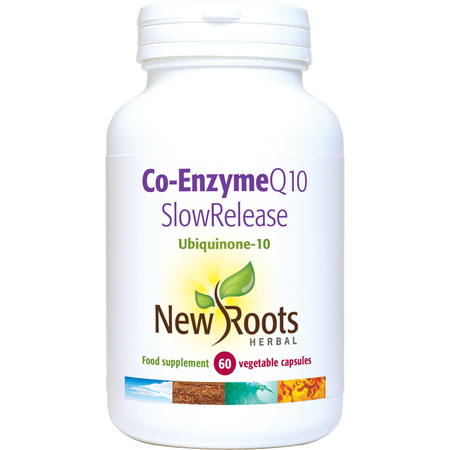 New Roots Co-Enzyme Q10 Slow Release 60 Capsules- Lillys Pharmacy and Health Store