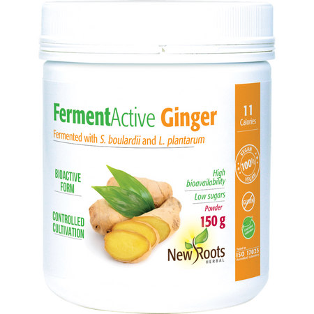 New Roots FermentActiveginger 150g- Lillys Pharmacy and Health Store