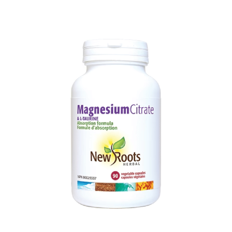 New Roots Magnesium & L-Taurine 90 Capsules- Lillys Pharmacy and Health Store