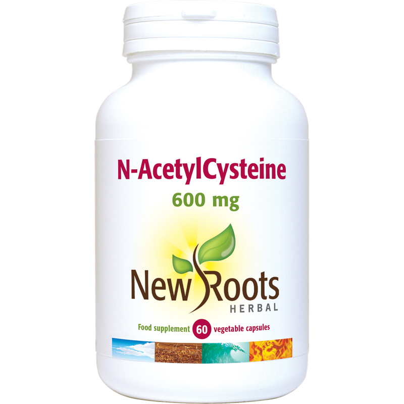 New Roots N-AcetylCysteine 60 Capsules- Lillys Pharmacy and Health Store