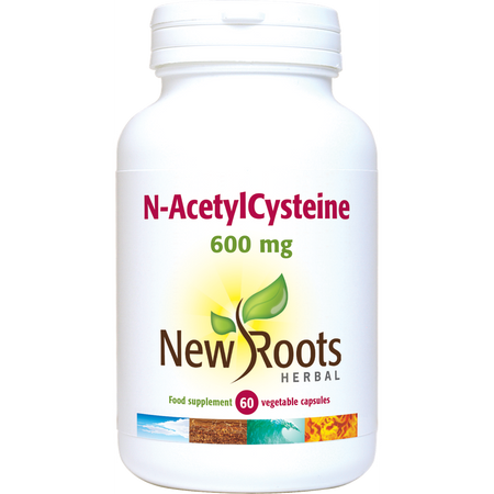 New Roots N-AcetylCysteine 60 Capsules- Lillys Pharmacy and Health Store