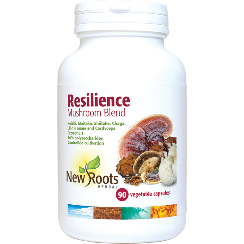 New Roots Resilience Mushroom Blend 90 Capsules- Lillys Pharmacy and Health Store