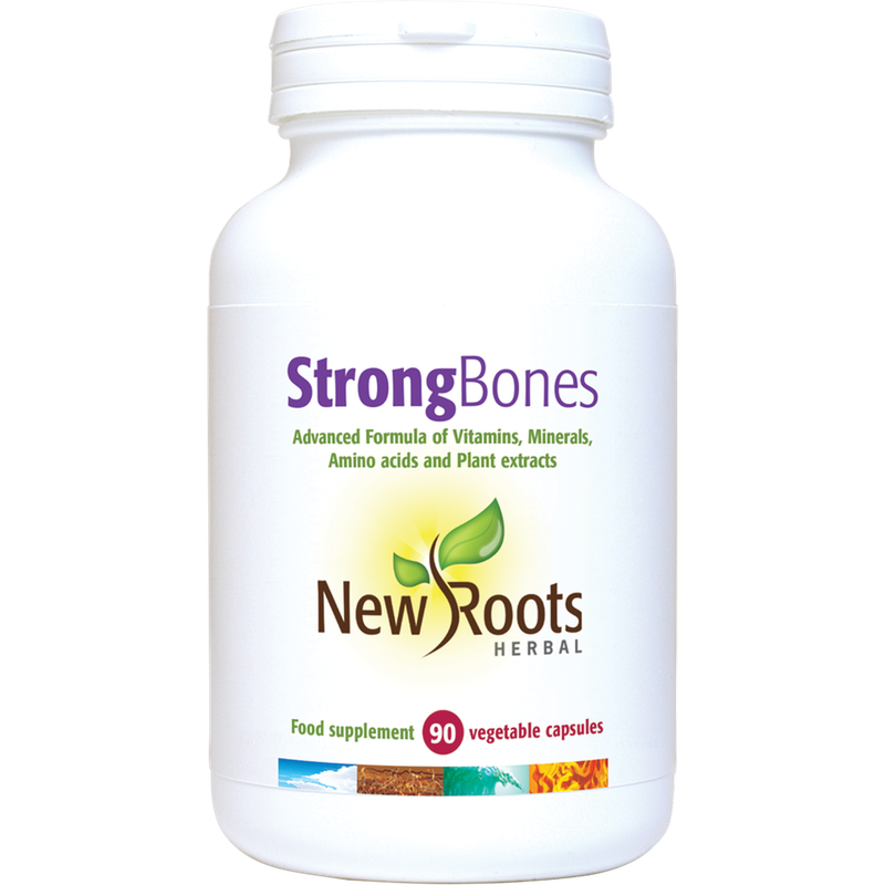 New Roots Strong Bones 90 Capsules- Lillys Pharmacy and Health Store