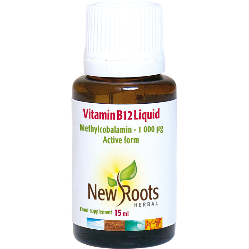 New Roots Vitamin B12 Liquid 15 ml- Lillys Pharmacy and Health Store