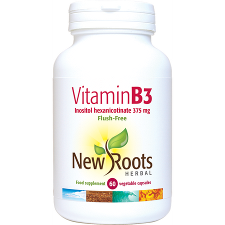 New Roots Vitamin B3 60 Capsules- Lillys Pharmacy and Health Store