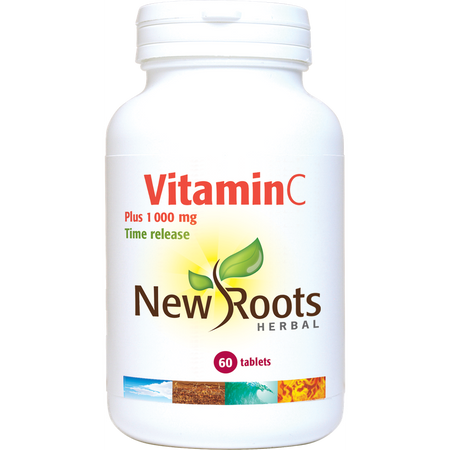 New Roots Vitamin C Plus 1 000mg 60 Tablets- Lillys Pharmacy and Health Store