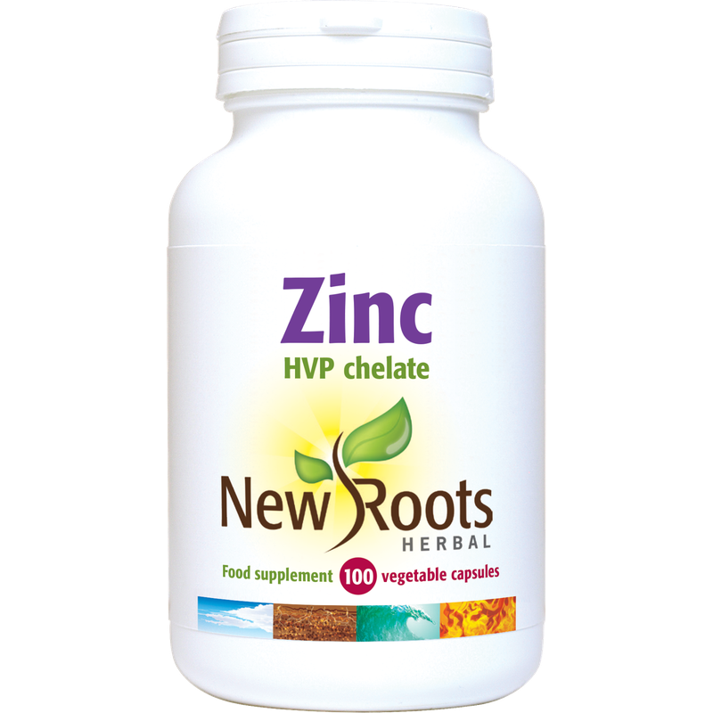 New Roots Zinc HVP Chelate 100 Capsules- Lillys Pharmacy and Health Store