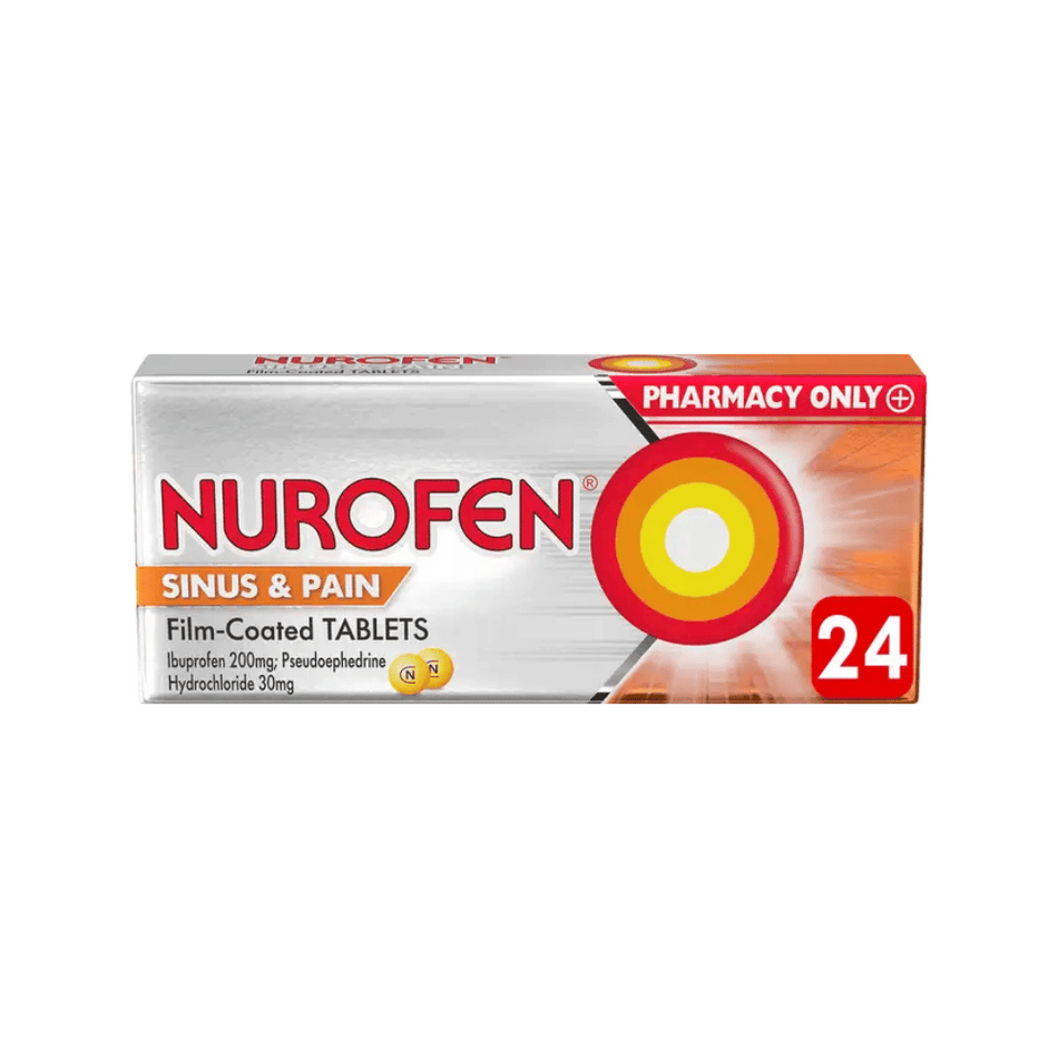 Nurofen Sinus & Pain 24's- Lillys Pharmacy and Health Store