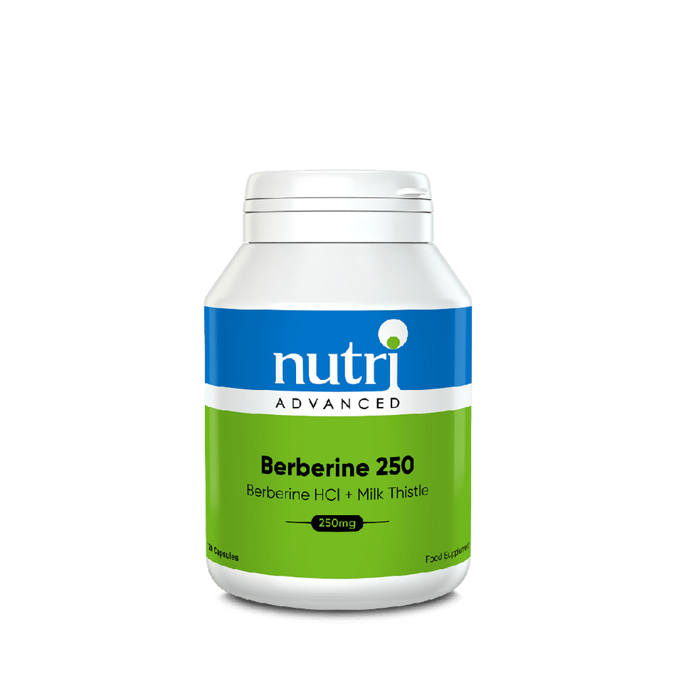 Nutri Advanced Berberine 250 120 Caps- Lillys Pharmacy and Health Store