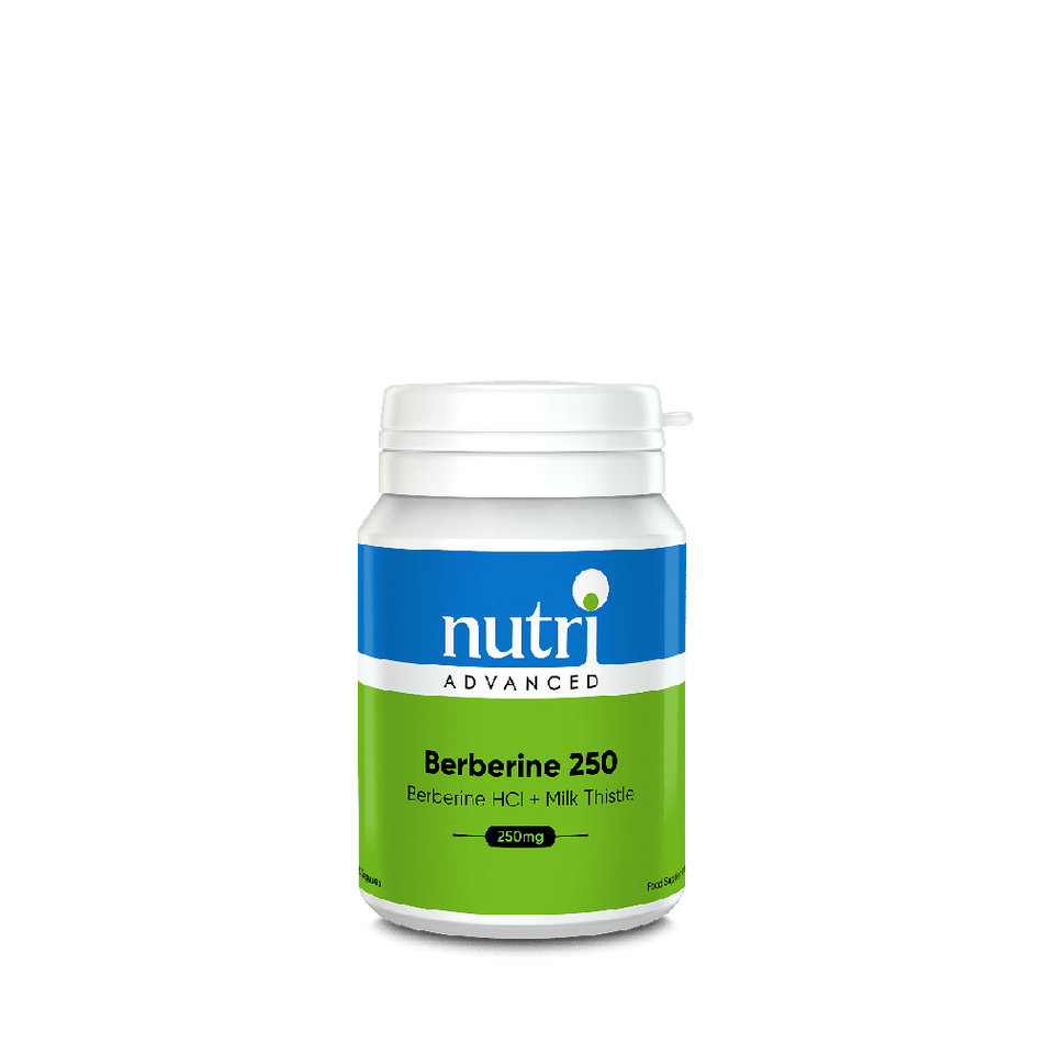 Nutri Advanced Berberine 250 60 Caps- Lillys Pharmacy and Health Store