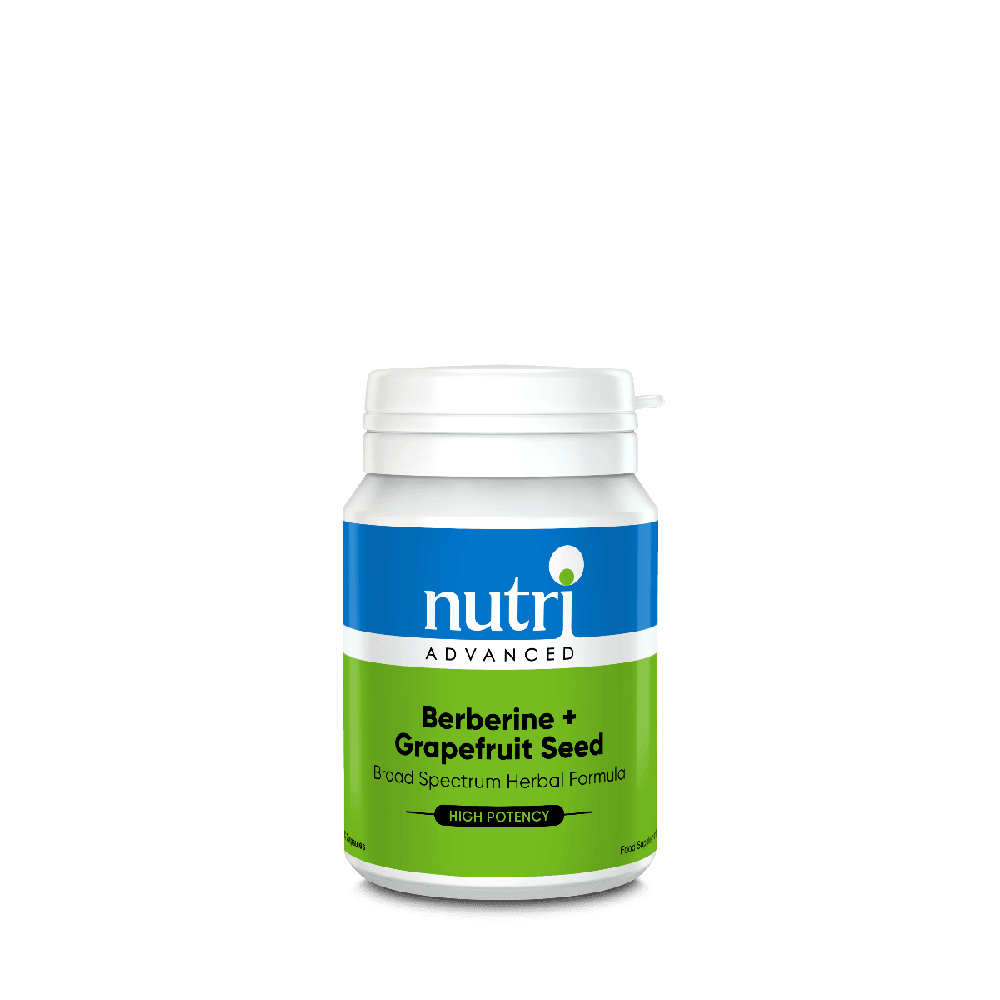 Nutri Advanced Berberine + Grapefruit Seed 60 capsules - Lillys Pharmacy and Health store