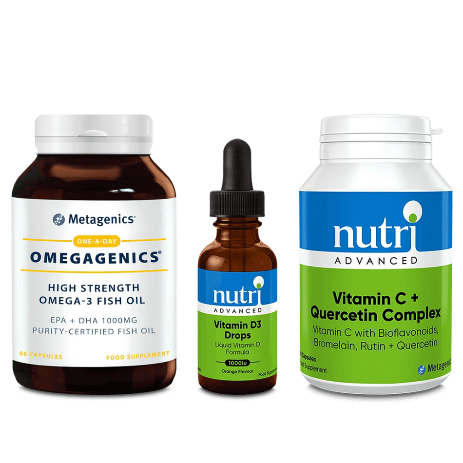 Nutri Advanced Everyday Essentials for Hay Fever Bundle- Lillys Pharmacy and Health Store