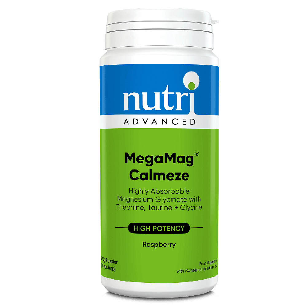 Nutri Advanced MegaMag - Calmeze (Raspberry) 270g Powder- Lillys Pharmacy and Health Store
