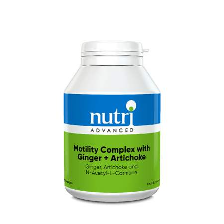 Nutri Advanced Motility Complex with Ginger + Artichoke 120 Caps- Lillys Pharmacy and Health Store