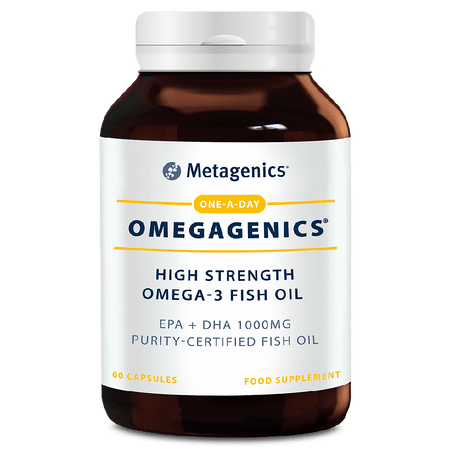 Metagenics OmegaGenics High Strength Omega-3 Fish Oil 60 Caps- Lillys Pharmacy and Health Store