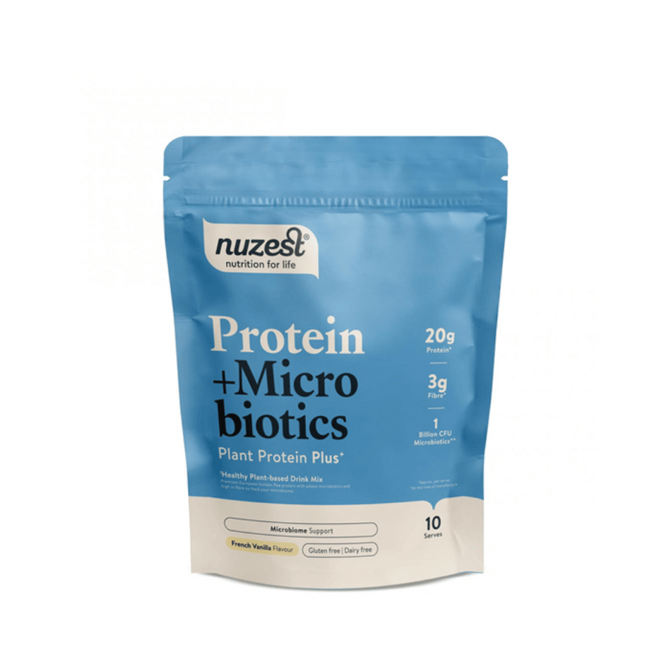 Nuzest Protein & Microbiotics French Vanilla 300g- Lillys Pharmacy and Health Store
