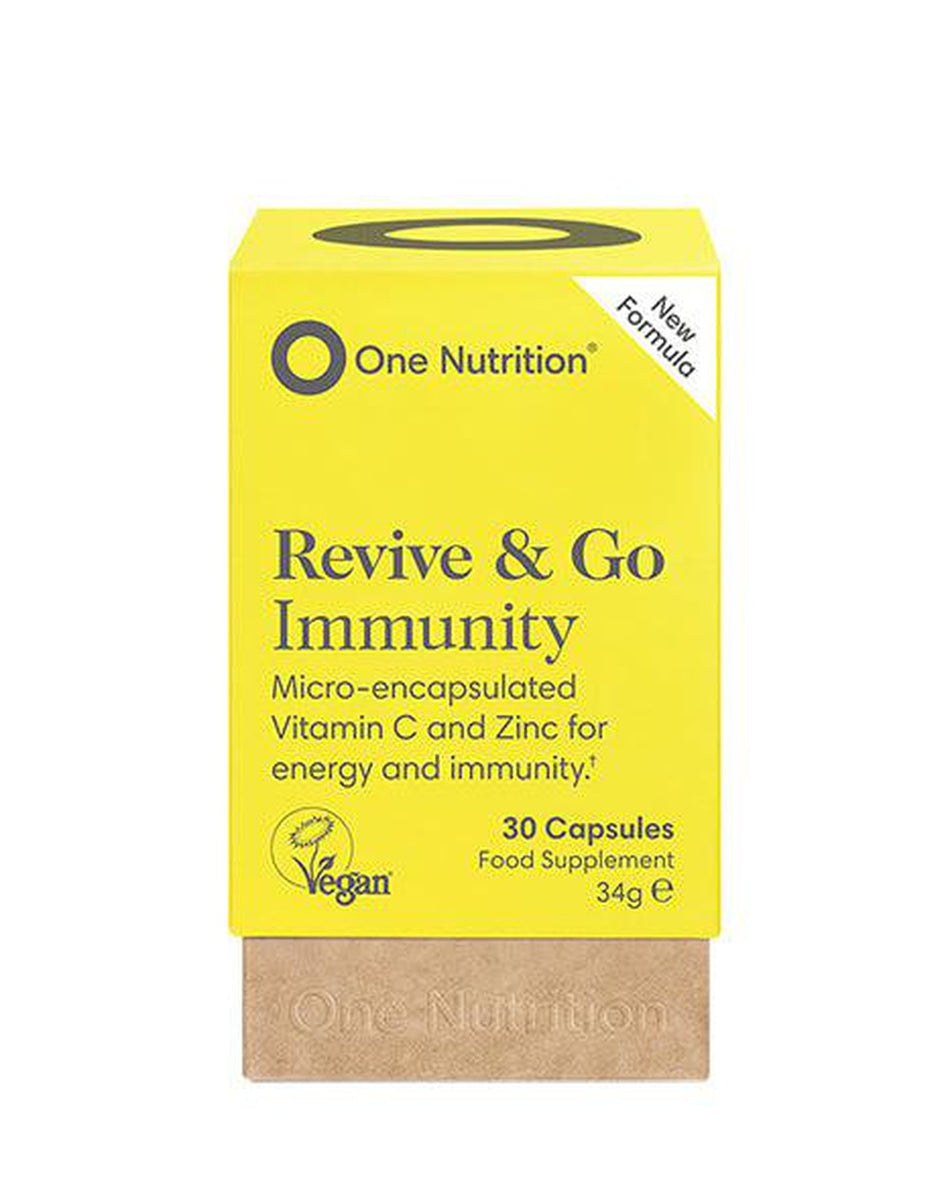 One Nutrition Revive & Go Vit C & Zinc Capsules (New Formula )- Lillys Pharmacy and Health Store