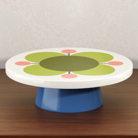 Orla Kiely Cake Stand - Atomic Flower Print- Lillys Pharmacy and Health Store
