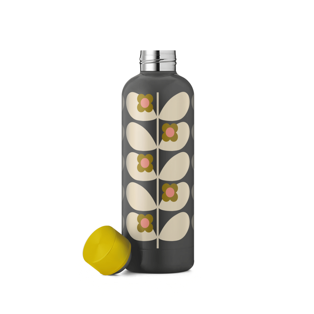 Orla Kiely Stainless Steel Water Bottle - Wild Rose Stem- Lillys Pharmacy and Health Store