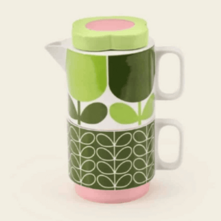 Orla Kiely Tea For One - Block Flower Fern- Lillys Pharmacy and Health Store