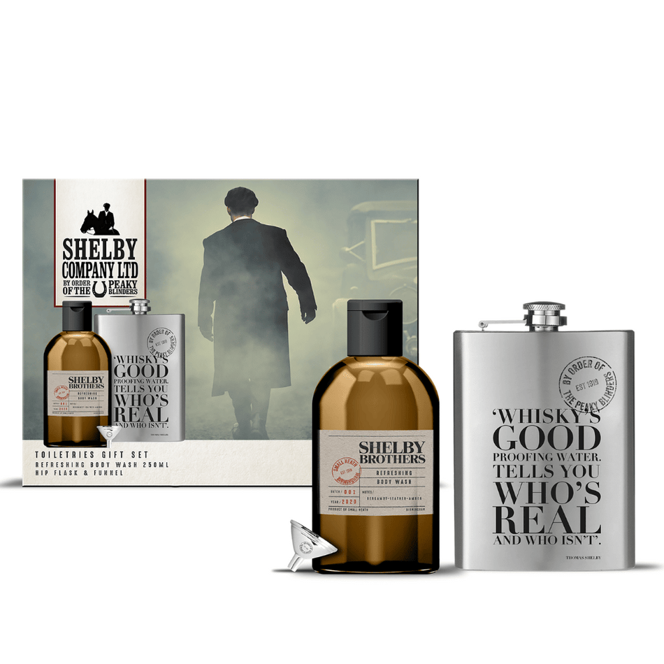 Peaky Blinders Hip Flask Gift Set- Lillys Pharmacy and Health Store