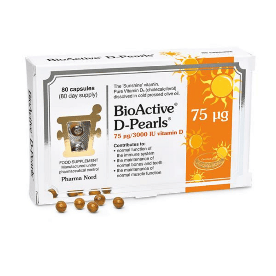 Pharma Nord BioActive DPearls 75ug 80 Caps