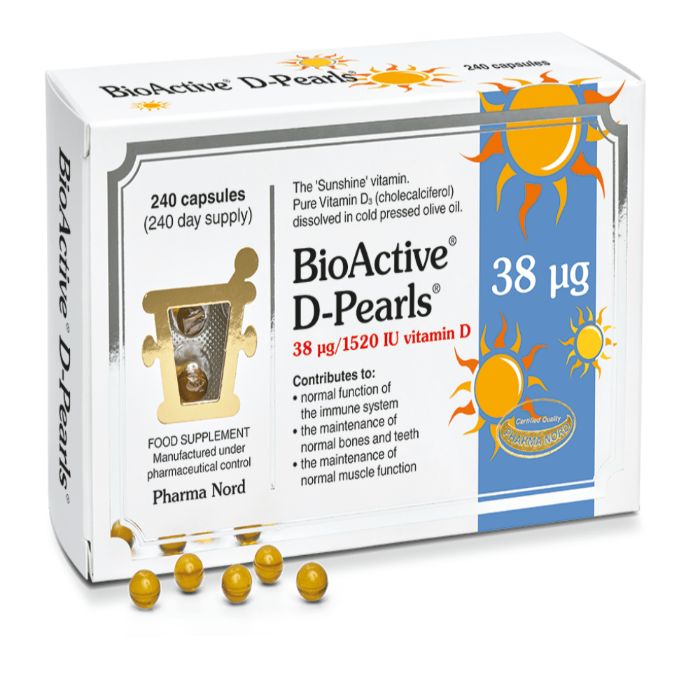 Pharma Nord BioActive Dpearls 38ug 80 Caps