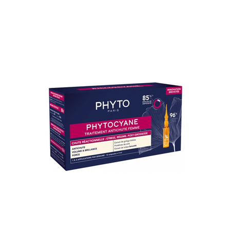 Phyto Phytocyane Anti Hair Loss Reactional Treatment Women 12 x 5ml