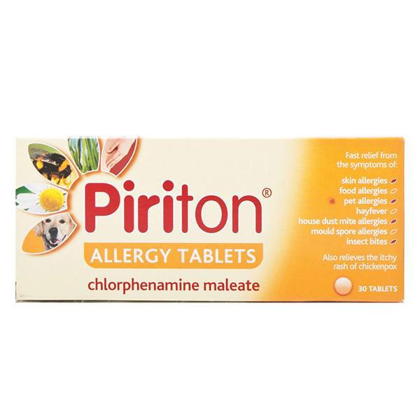 Piriton Allergy Tablets 30 Pack  