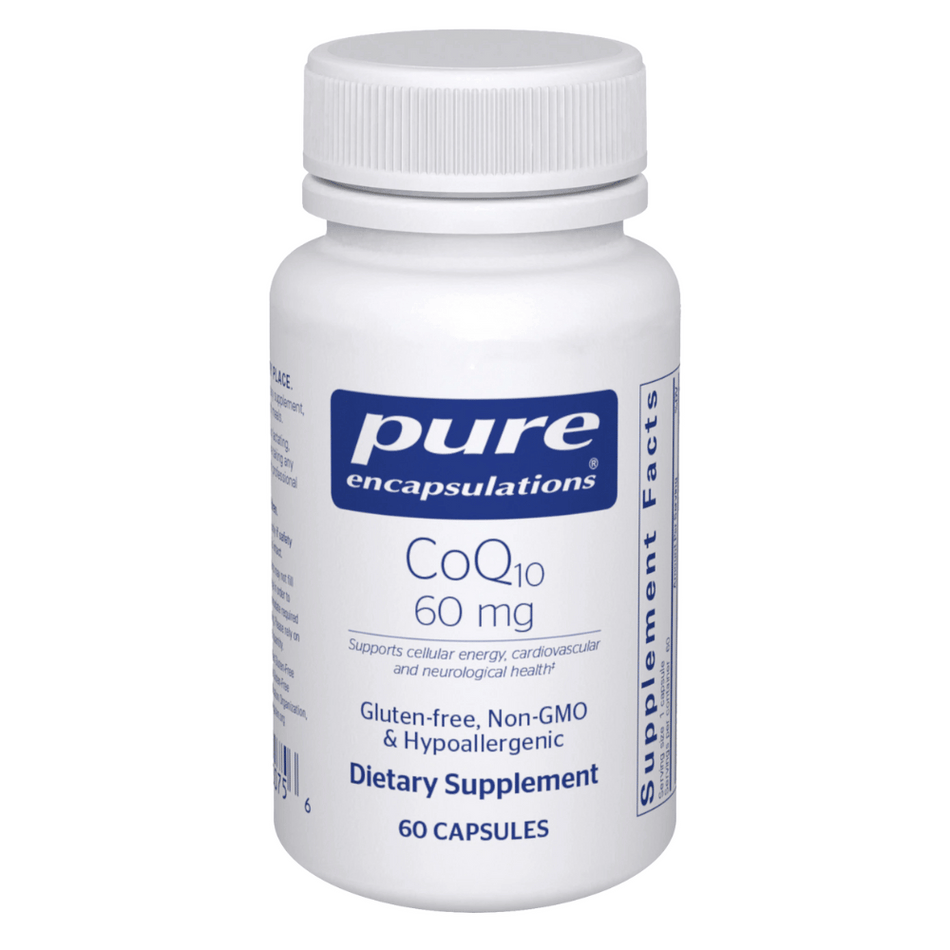 Pure Encapsulations CoQ10 60 mg 60's- Lillys Pharmacy and Health Store