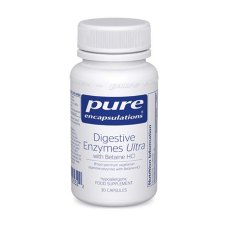 Pure Encapsulations Digestive Enzymes Ultra with Betaine HCl 30's- Lillys Pharmacy and Health Store