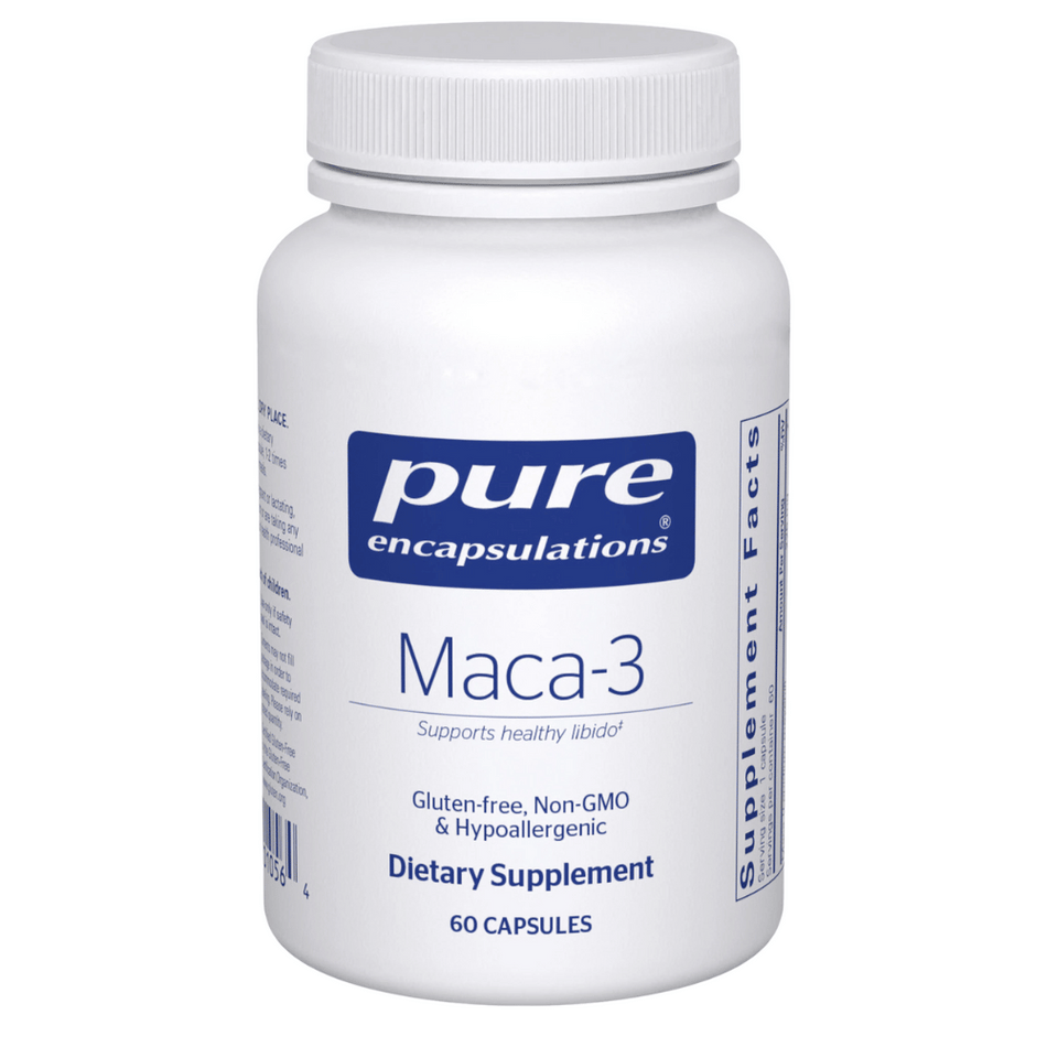 Pure Encapsulations Maca-3 60's- Lillys Pharmacy and Health Store