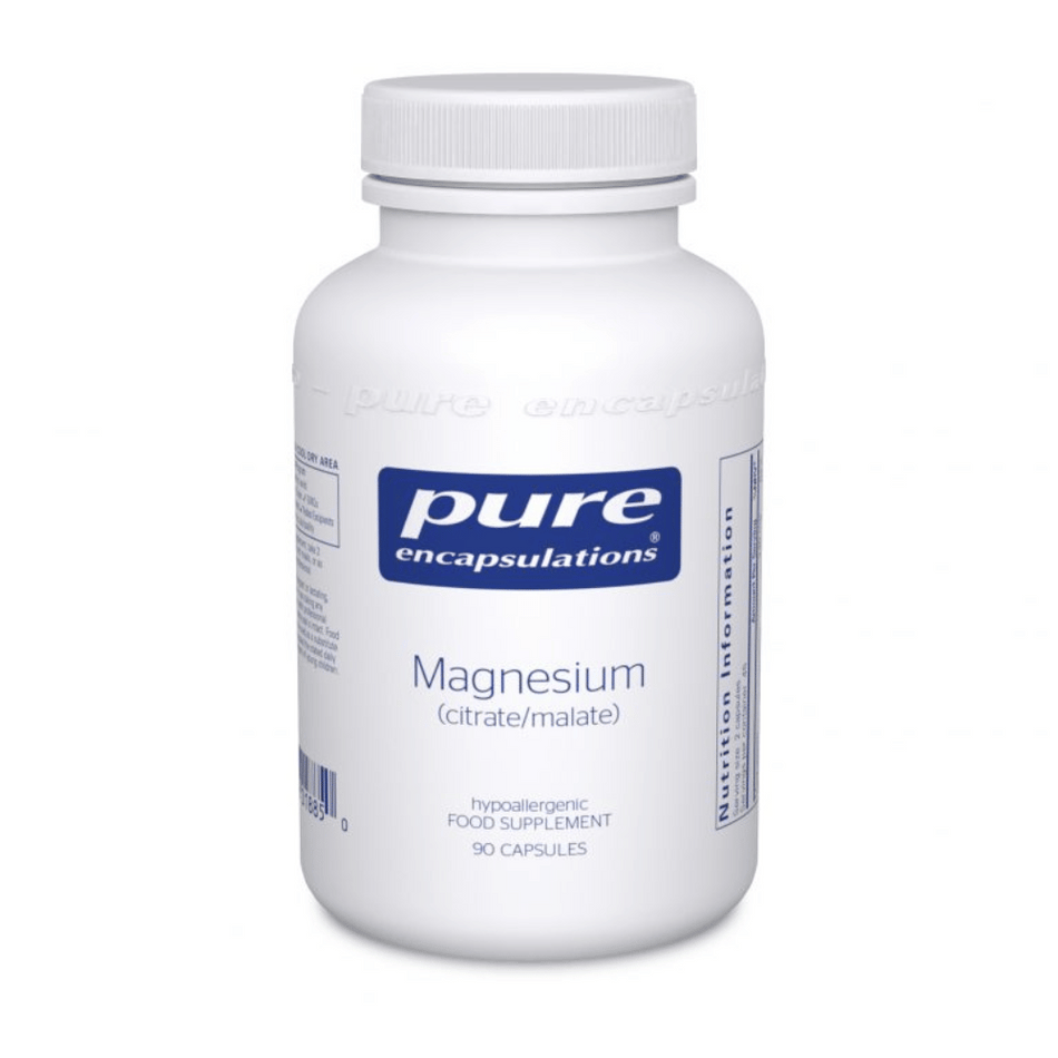 Pure Encapsulations Magnesium (citrate/malate) 90's- Lillys Pharmacy and Health Store