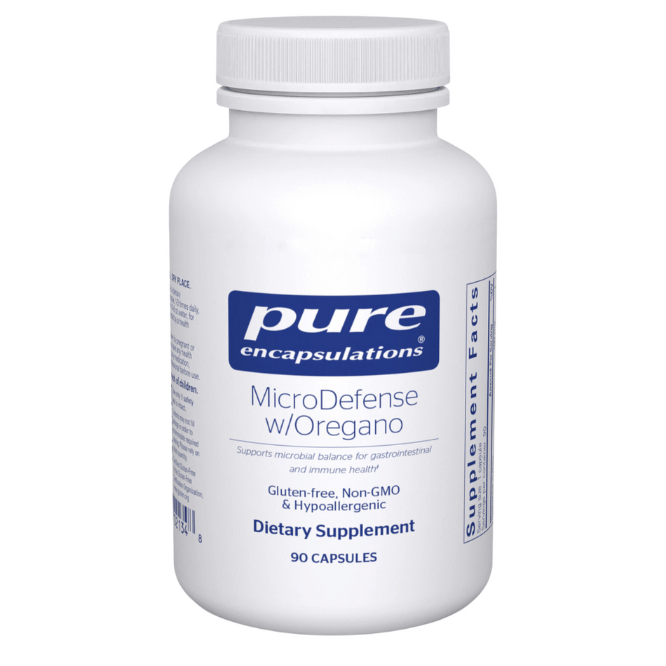 Pure Encapsulations MicroDefense with Oregano 90's- Lillys Pharmacy and Health Store