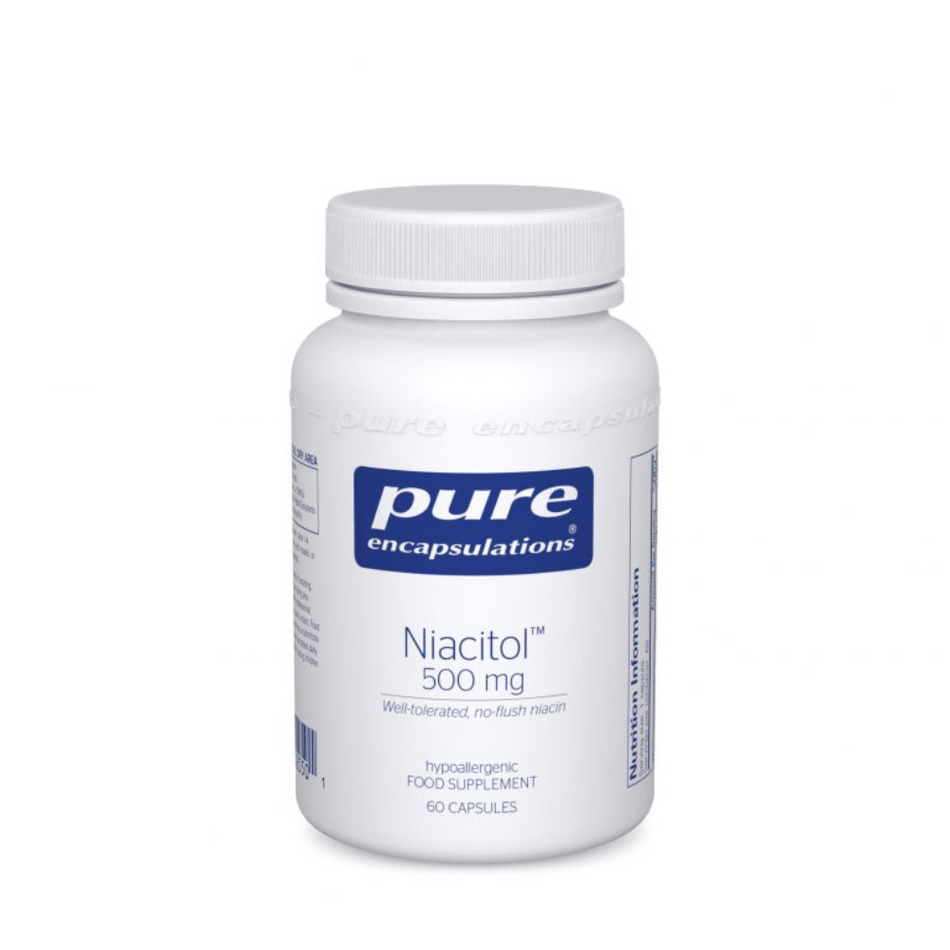 Pure Encapsulations Niacitol 500 MG 60's- Lillys Pharmacy and Health Store