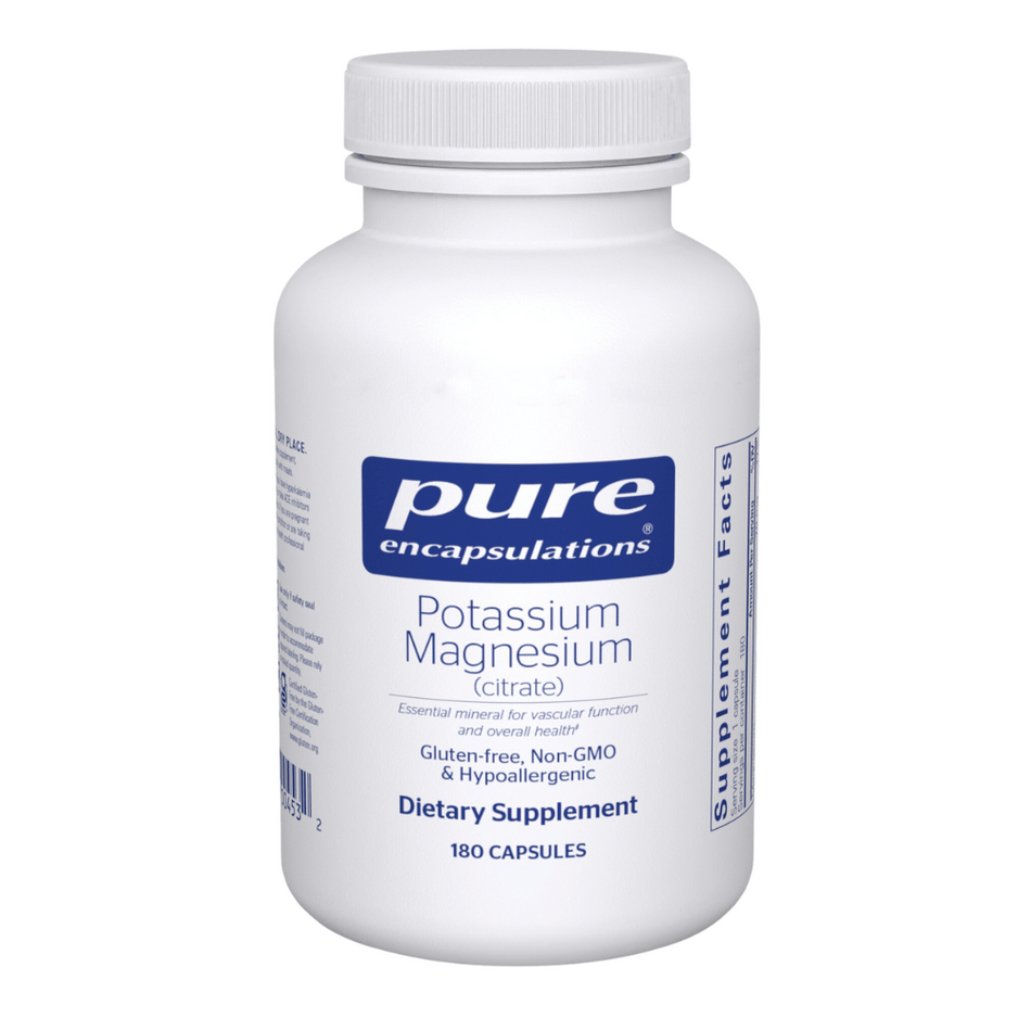 Pure Encapsulations Potassium Magnesium (citrate) 180's- Lillys Pharmacy and Health Store