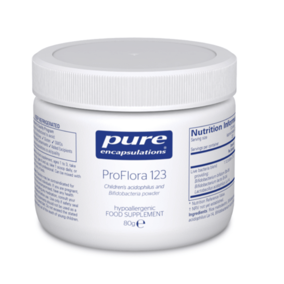 Pure Encapsulations ProFlora 123 (dairy-free) 60g- Lillys Pharmacy and Health Store