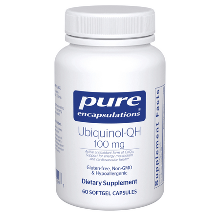 Pure Encapsulations Ubiquinol-QH 100 MG 60's- Lillys Pharmacy and Health Store