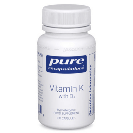Pure Encapsulations Vitamin K with D3 60's- Lillys Pharmacy and Health Store
