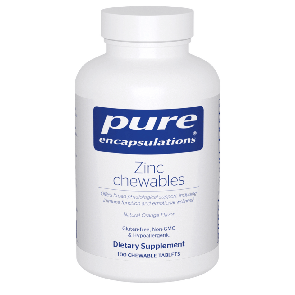 Pure Encapsulations Zinc Chewables 100's- Lillys Pharmacy and Health Store