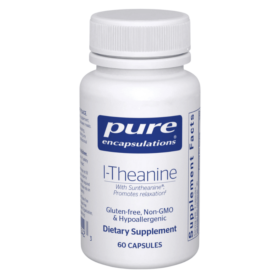 Pure Encapsulations l-Theanine 60's- Lillys Pharmacy and Health Store