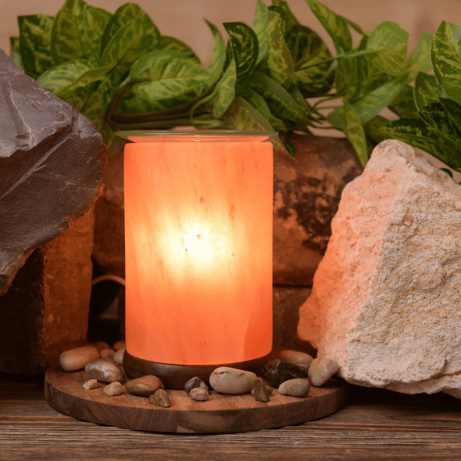 Rock Salt Aroma Lamp 14cm- Lillys Pharmacy and Health Store