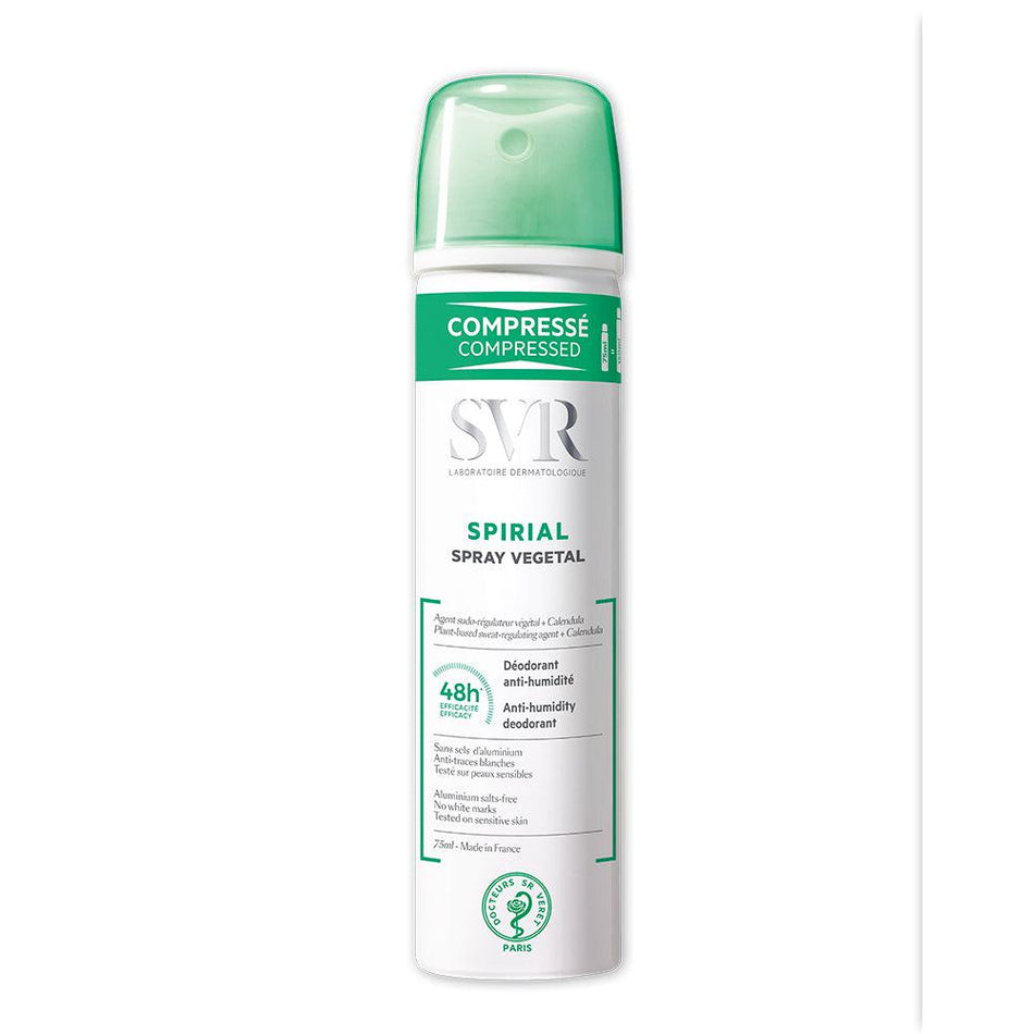 SVR Spirial -Vegetable Deoderant Spray 75ml Anti-Humidity