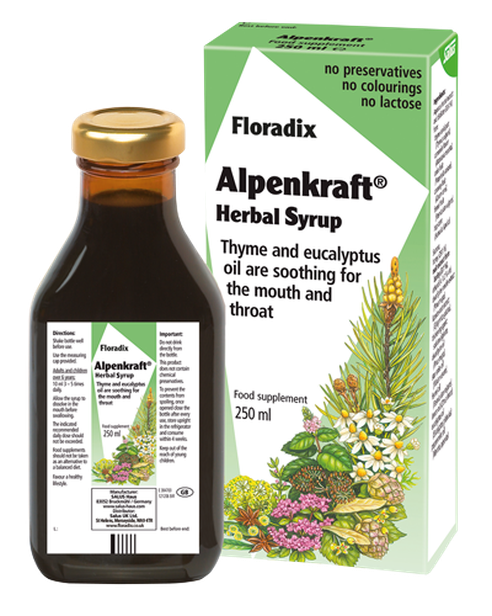 Salus Haus Alpencraft Syrup 250ml- Lillys Pharmacy and Health Store