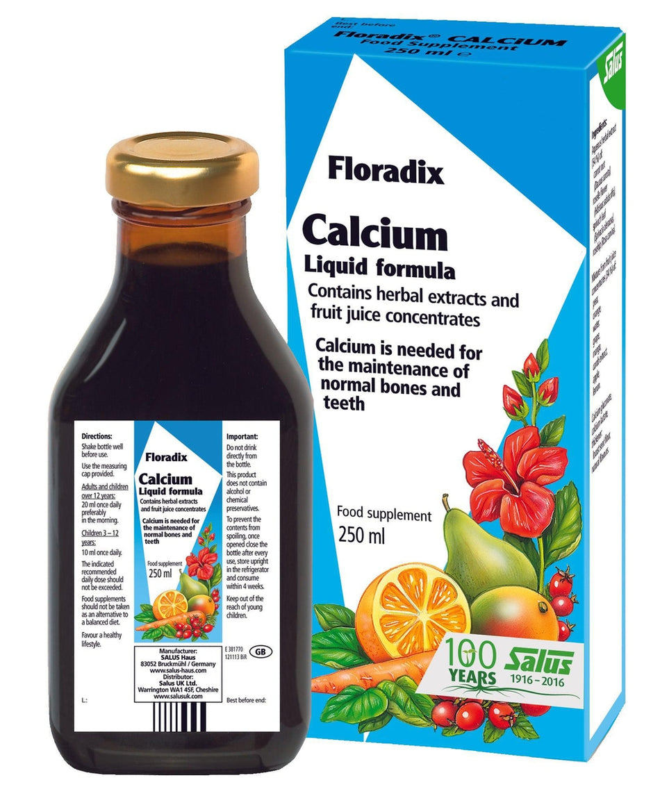Salus Haus Calcium Liquid Formula 250ml- Lillys Pharmacy and Health Store