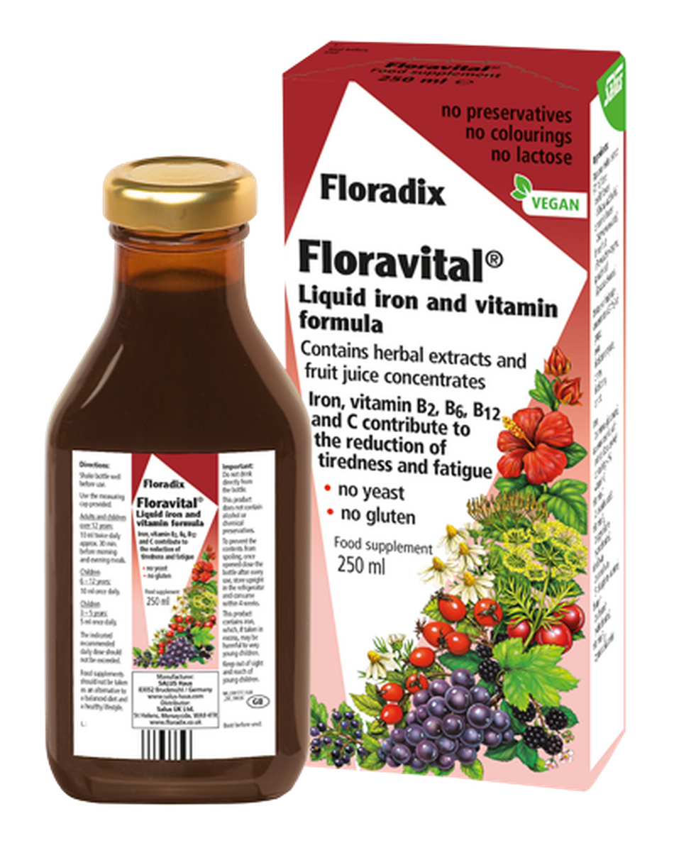 Salus Haus Floravital Liquid Formula 250ml- Lillys Pharmacy and Health Store