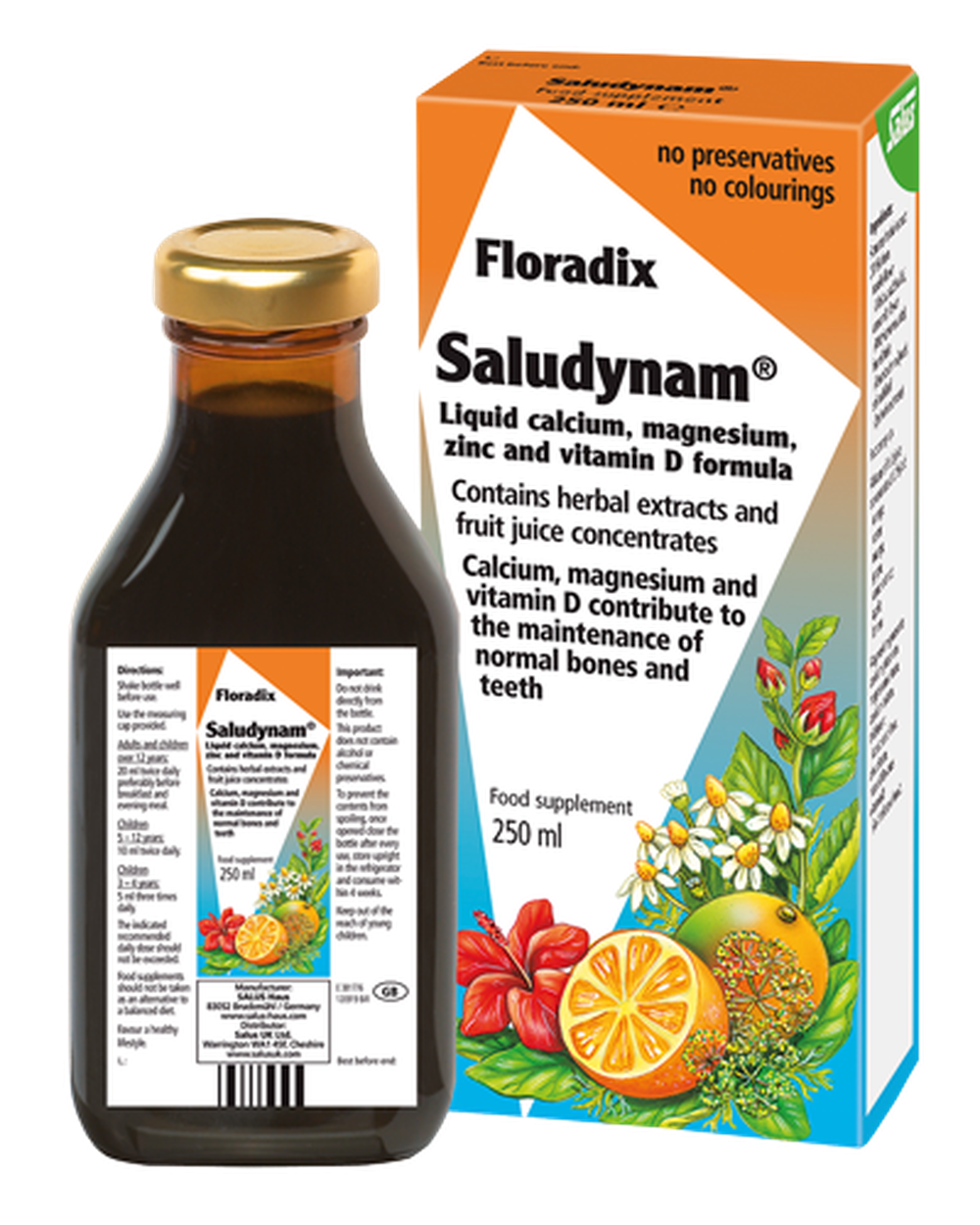 Salus Haus Saludynam Liquid Formula 250ml- Lillys Pharmacy and Health Store
