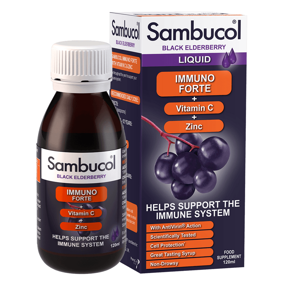 Sambucol Immuno Forte Liquid- Lillys Pharmacy and Health Store